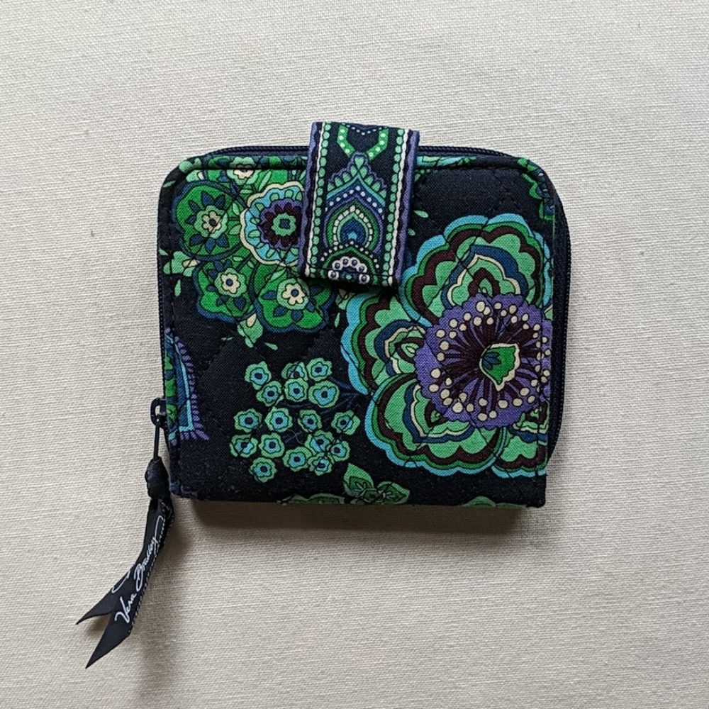Vera Bradley mini button-close wallet